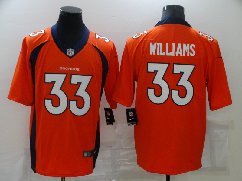 Men Denver Broncos #33 Javonte Williams Nike Orange limited NFL Jersey->pittsburgh steelers->NFL Jersey